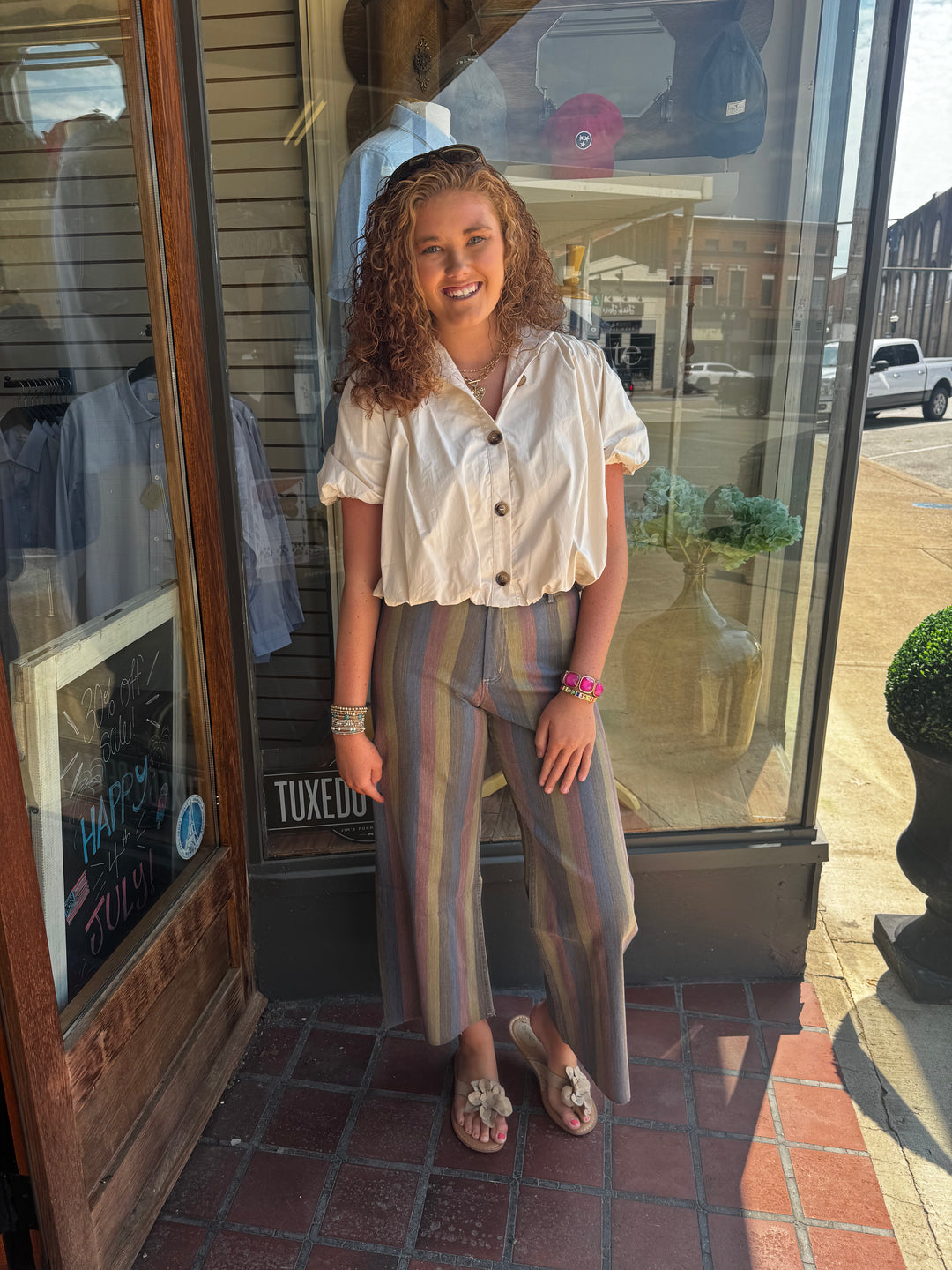 Multi-Color Panel Pants