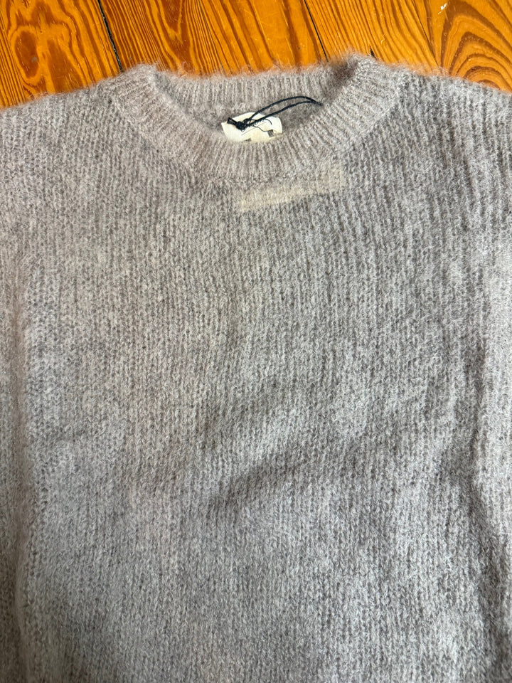 Elan Mocha Crewneck Sweater
