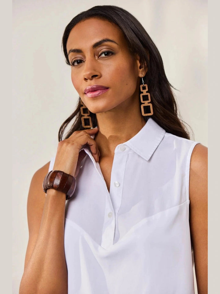 Sasha Layering Tank- White
