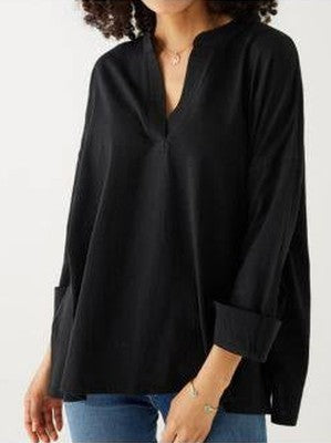 Amelia Cuff Tee- 3 Colors