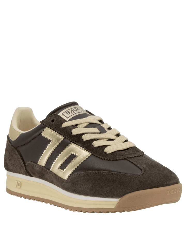 Back 70 Jogger Sneaker - Coffee Gold