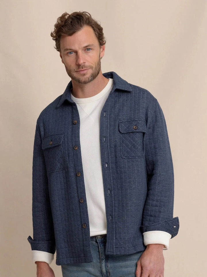 Southern Tide Fairwood Quilted Shacket