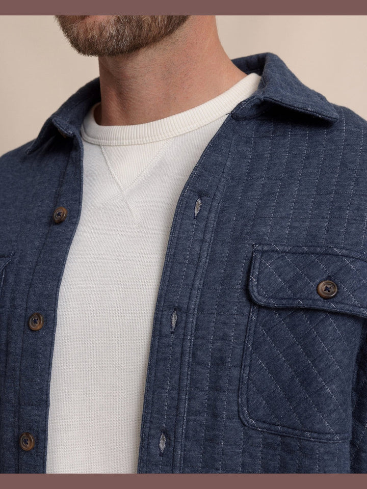 Southern Tide Fairwood Quilted Shacket