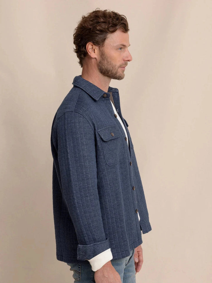 Southern Tide Fairwood Quilted Shacket