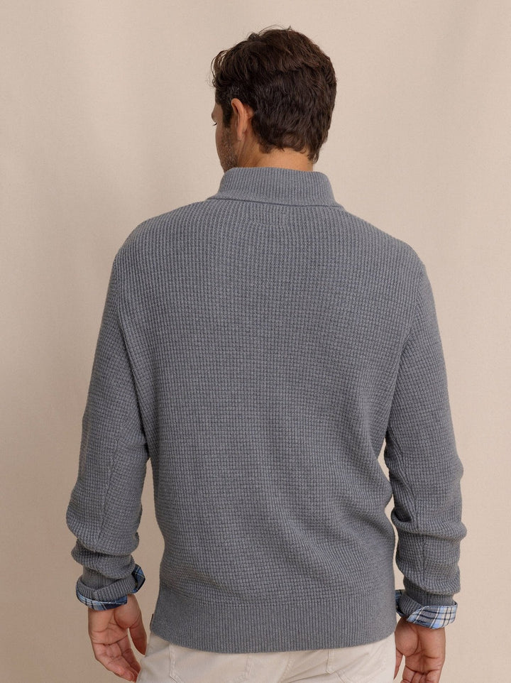 Southern Tide Bass Creek Quarter Button Sweater