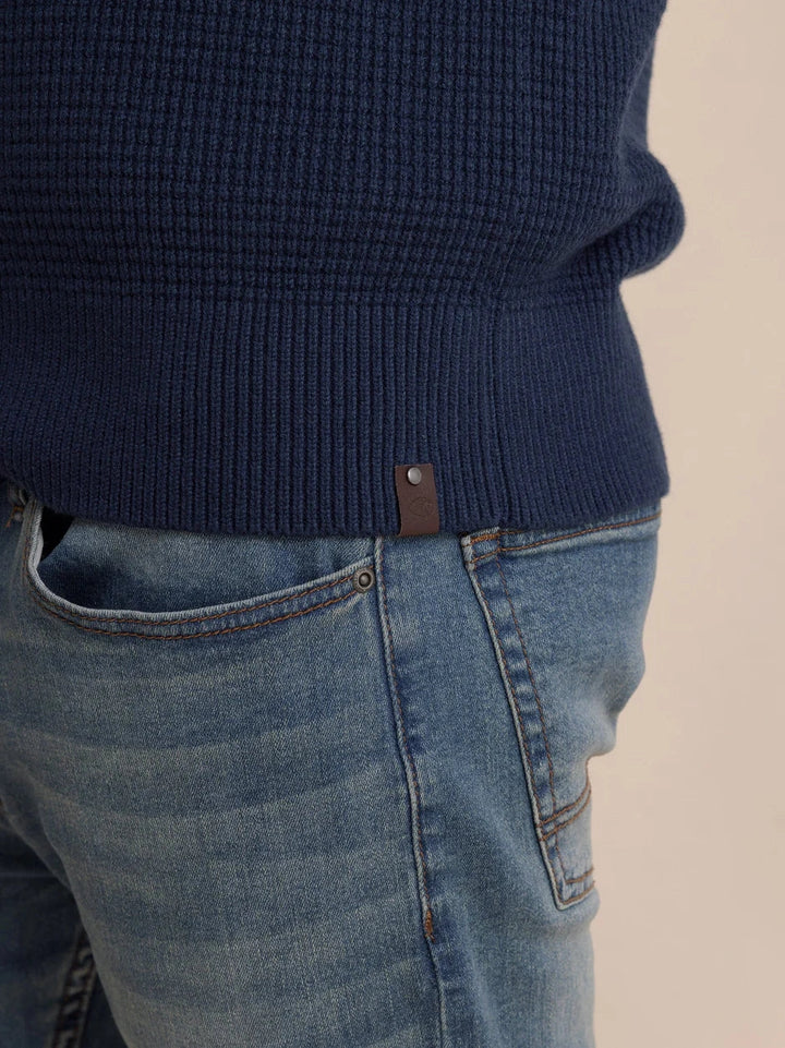 Southern Tide Bass Creek Quarter Button Sweater