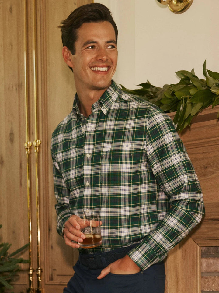 Southern Tide Gordon Tartan Sport Shirt