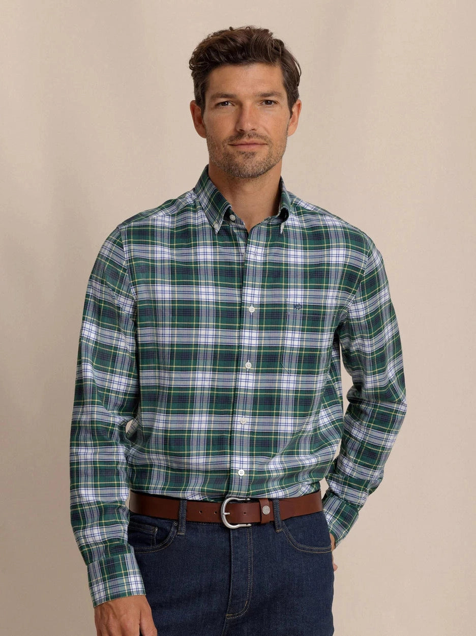 Southern Tide Gordon Tartan Sport Shirt
