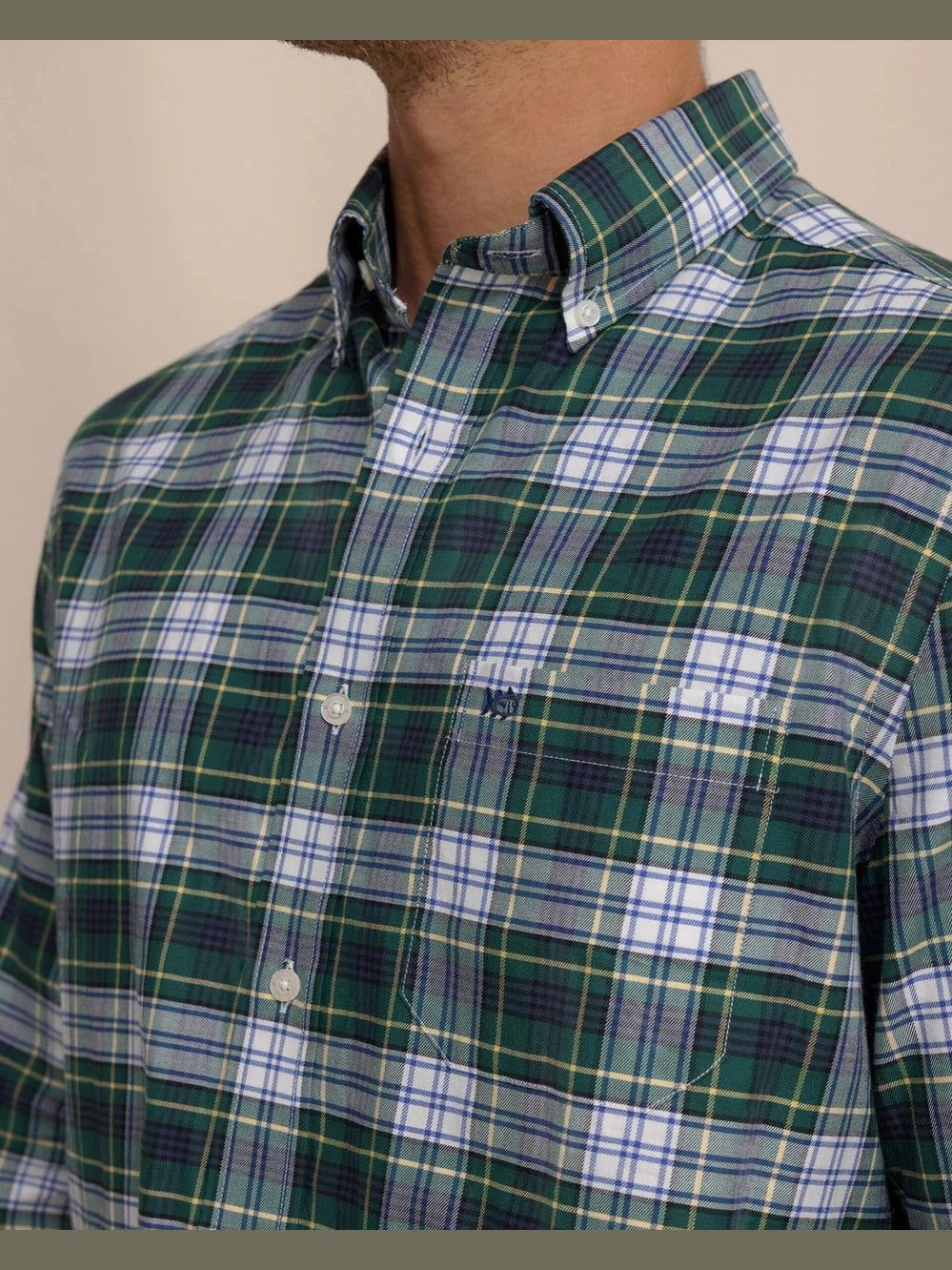 Southern Tide Gordon Tartan Sport Shirt