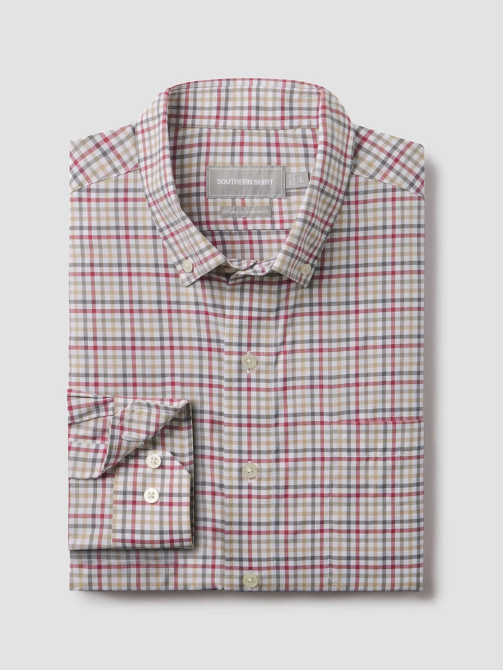 Southern Shirt Samford Check Shirt - Spice
