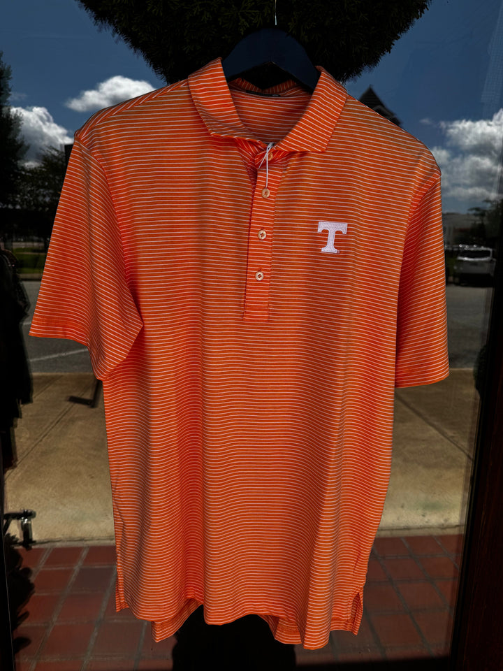 Tennessee Davis Performance Polo - White Power T