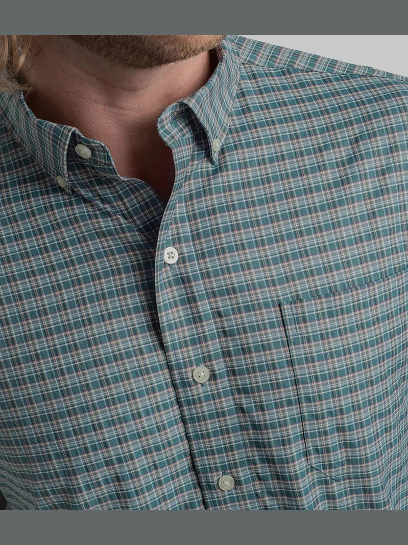 Southern Shirt Bennett Plaid Shirt - Bayou Teal