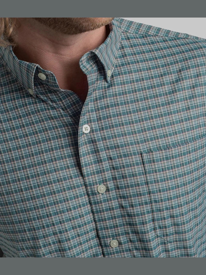 Southern Shirt Bennett Plaid Shirt - Bayou Teal