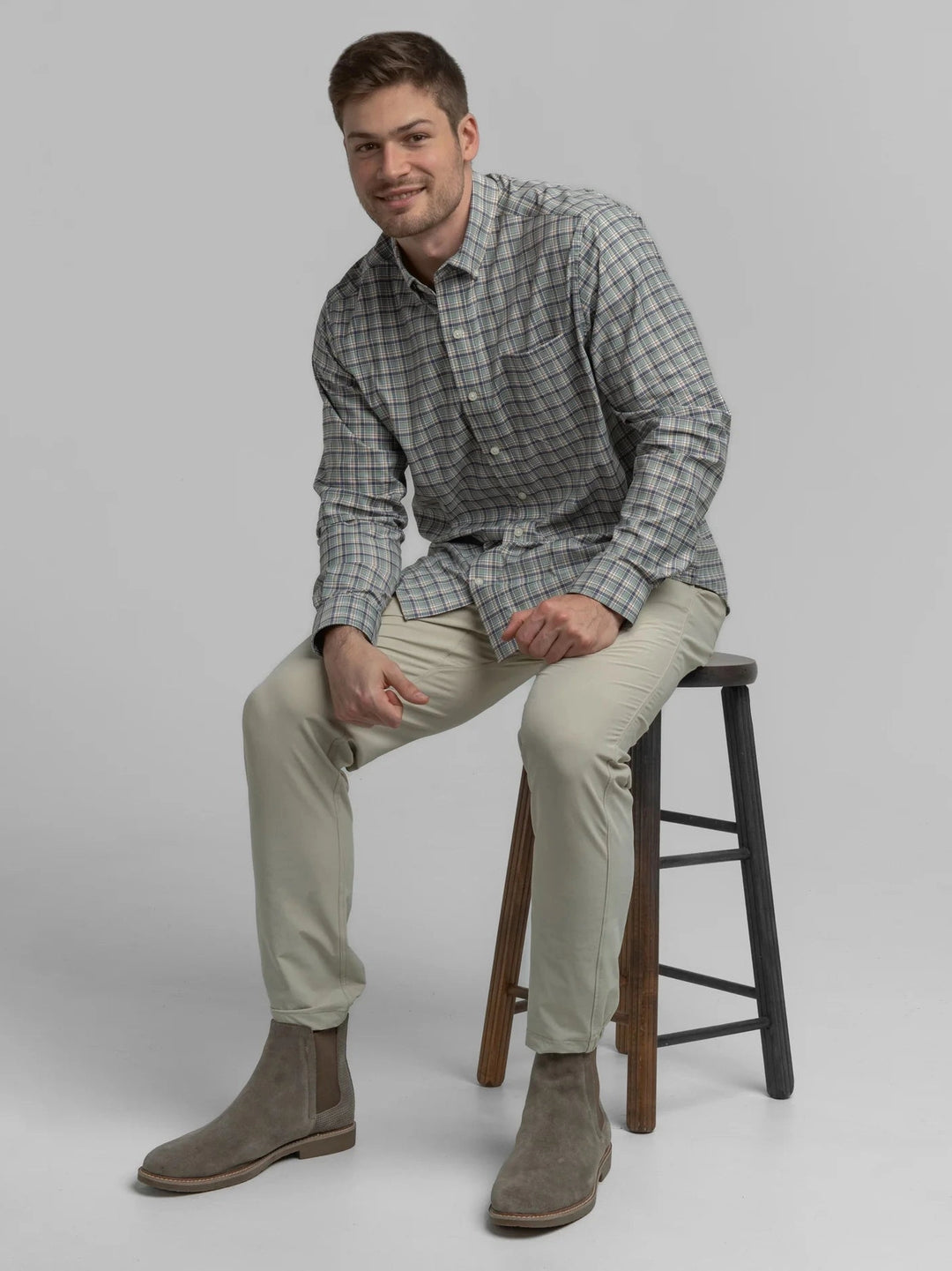 Southern Shirt Hawthorne Plaid Shirt - Mallard