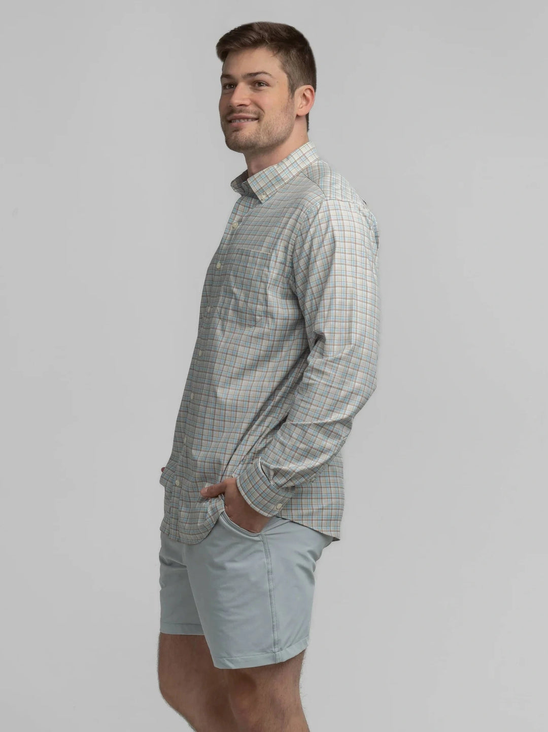 Southern Shirt Anderson Plaid Shirt - Angora