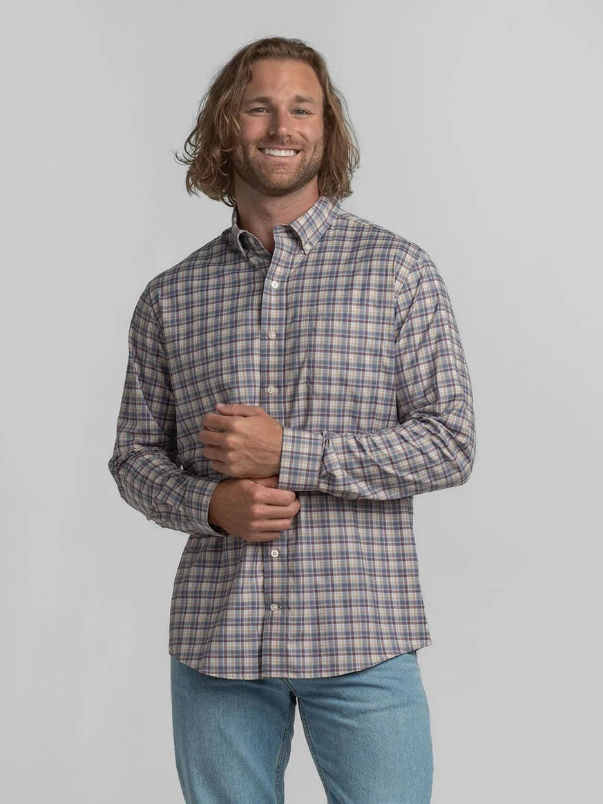 Southern Shirt Ridgeside Plaid Shirt - Desert Frost