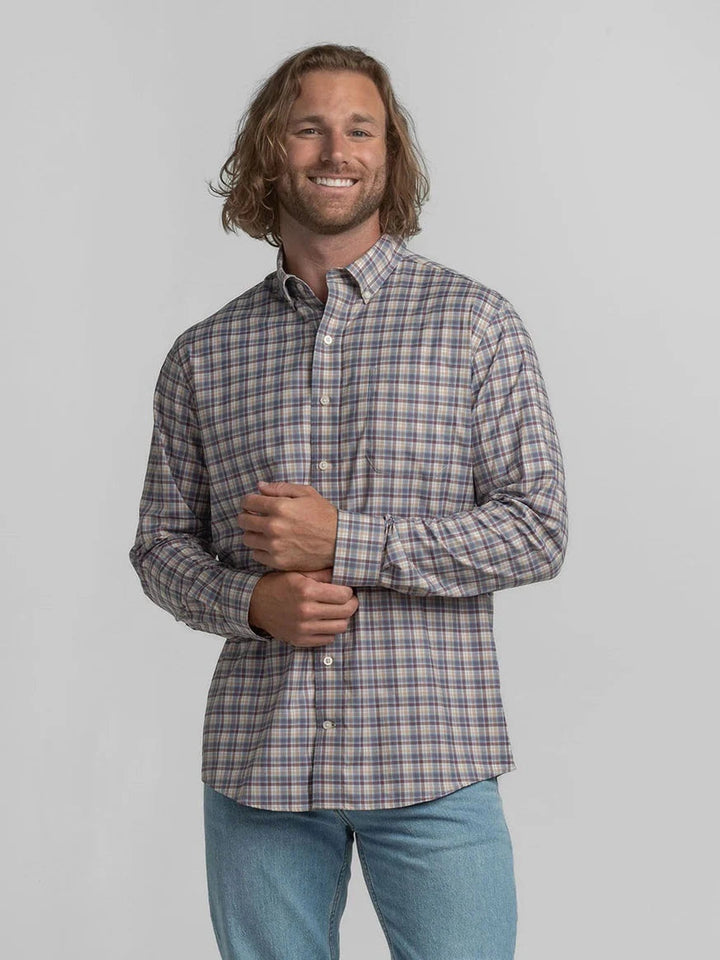 Southern Shirt Ridgeside Plaid Shirt - Desert Frost