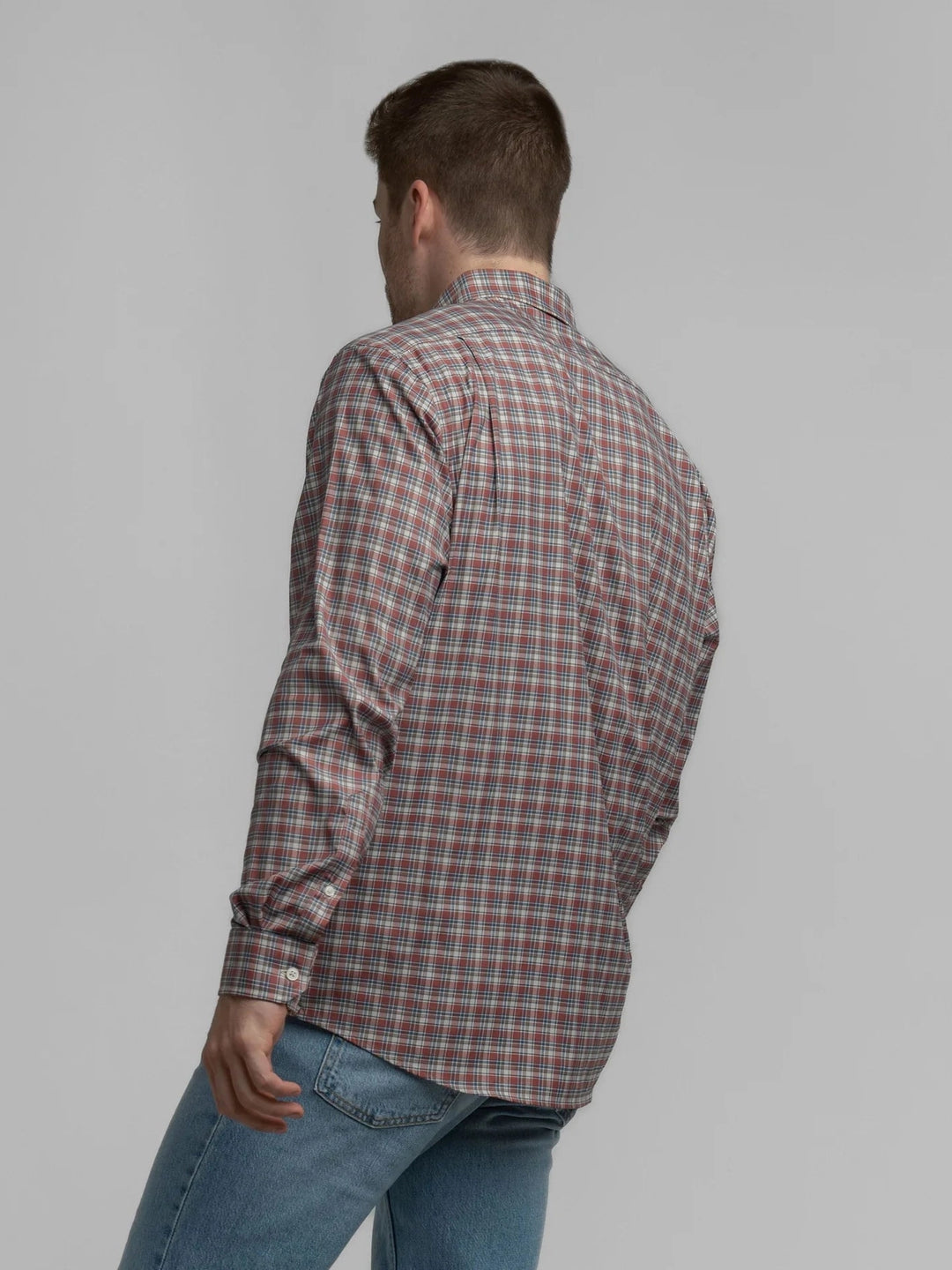 Southern Shirt Hawthorne Plaid Shirt - Saddle