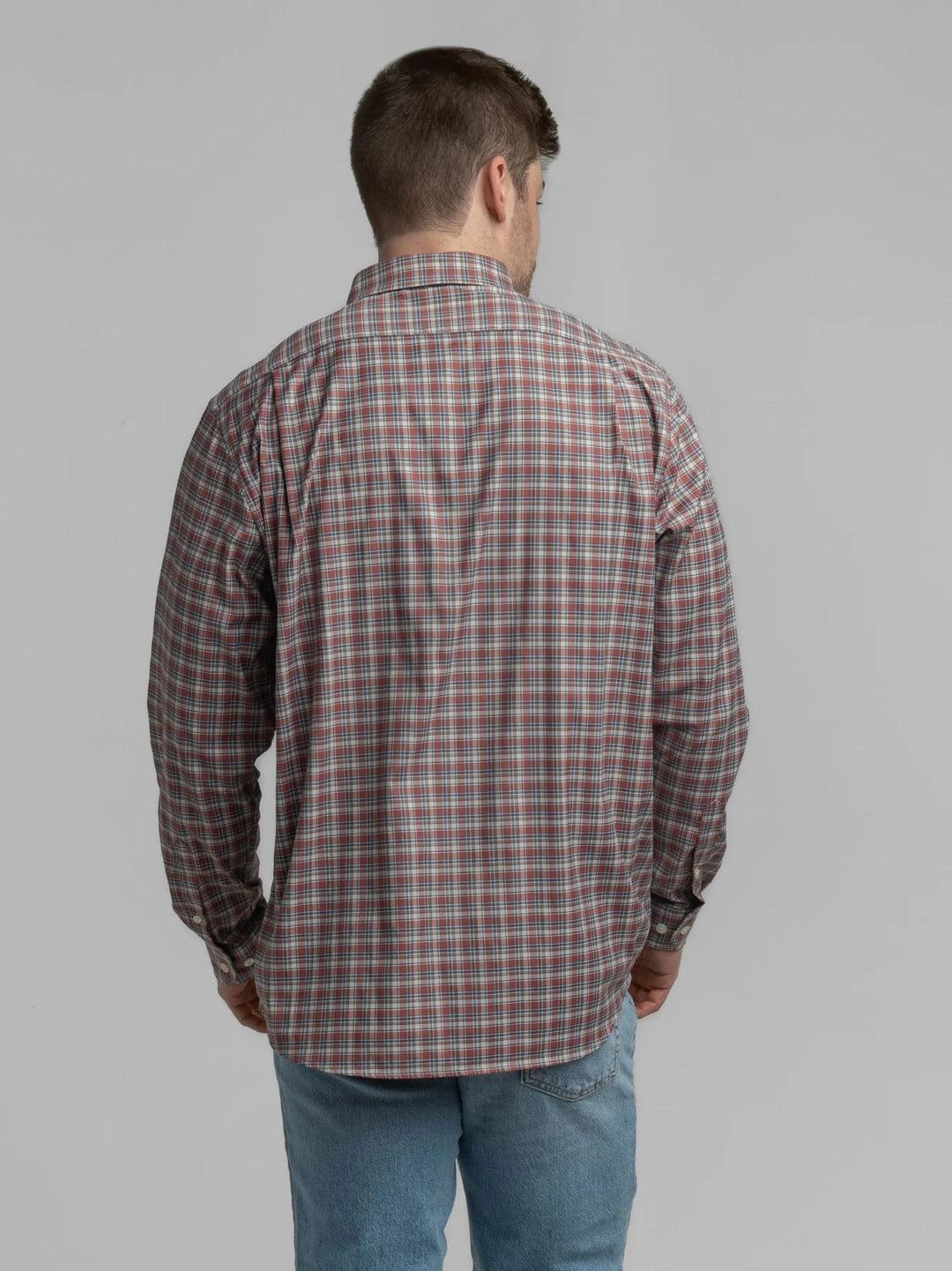 Southern Shirt Hawthorne Plaid Shirt - Saddle