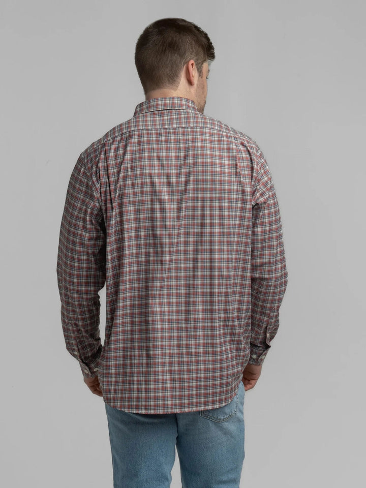 Southern Shirt Hawthorne Plaid Shirt - Saddle