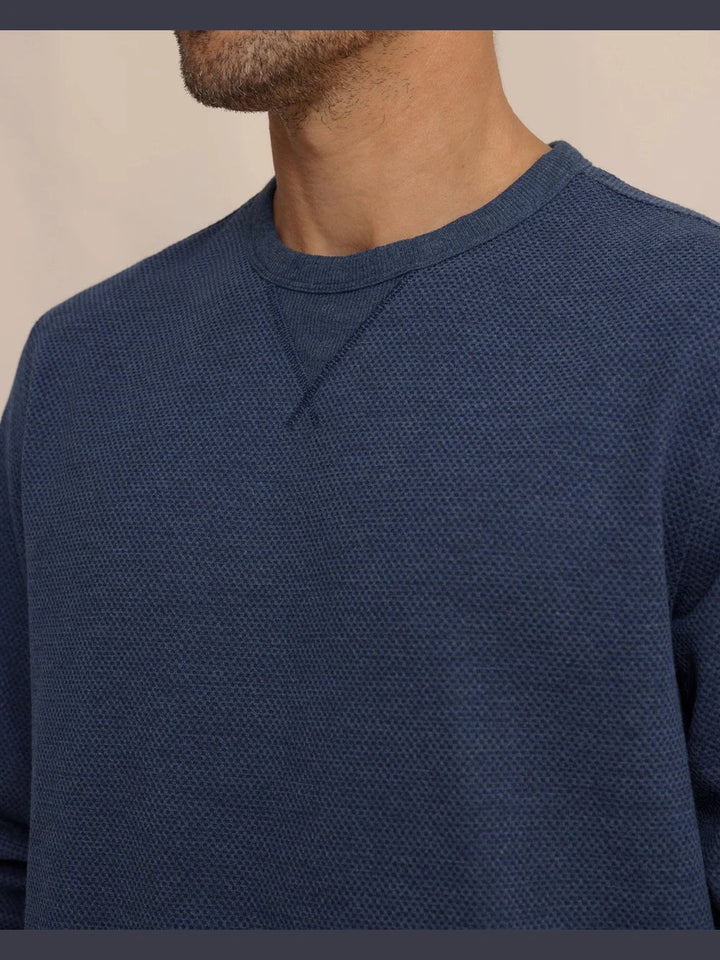 Southern Tide Lowland Luxe Textured Crew Sweater