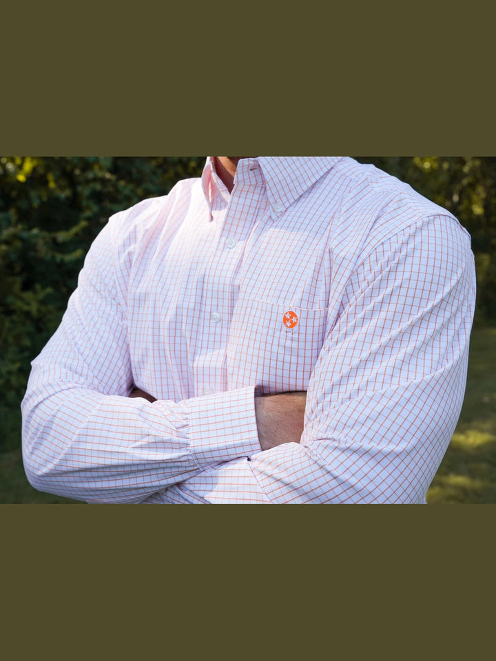 Volunteer Traditions Tristar Tattersall Button Down Shirt