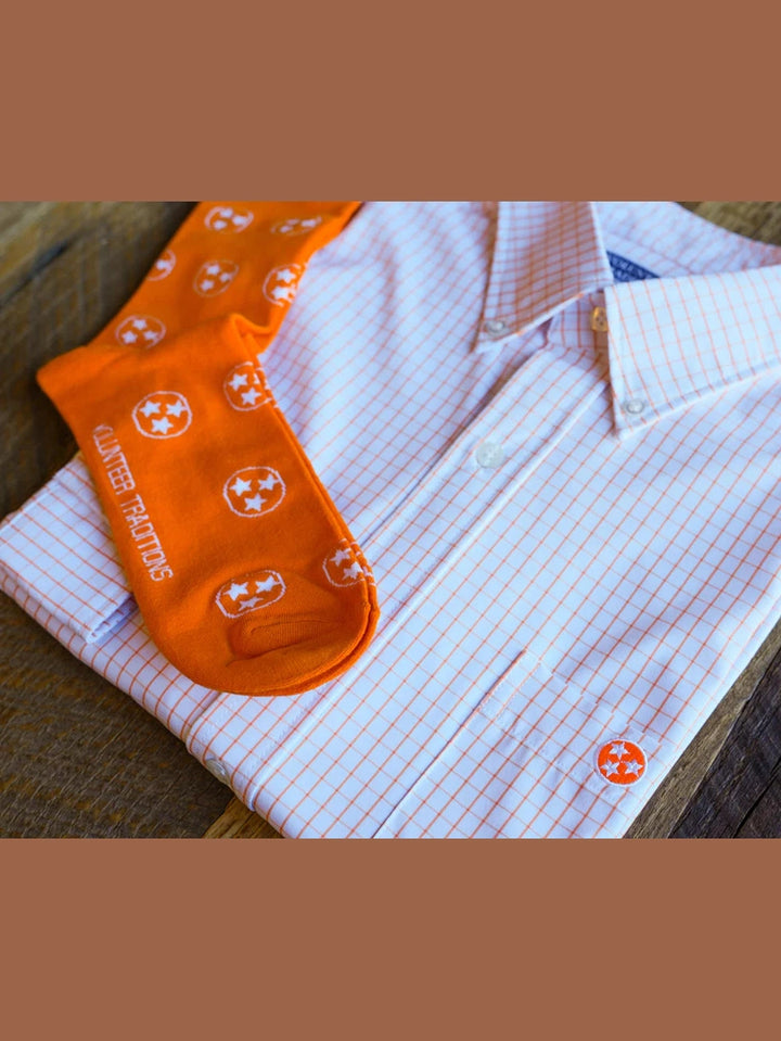 Volunteer Traditions Tristar Tattersall Button Down Shirt