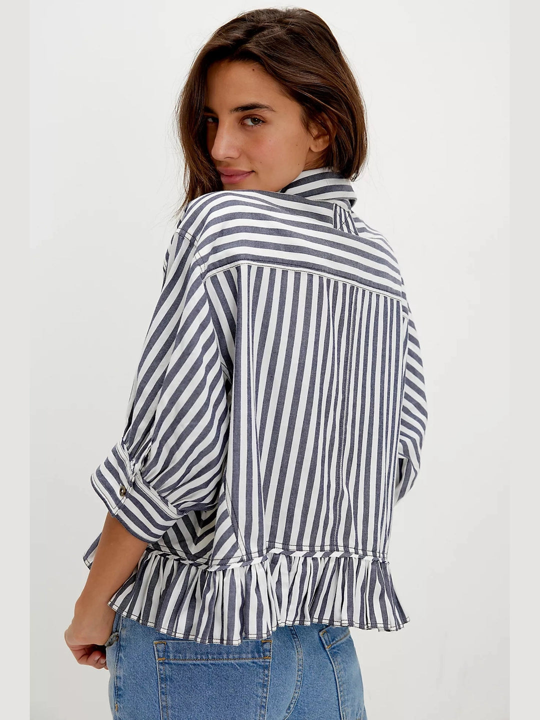 Free People- We the Free - Bailey Stripe Shirt