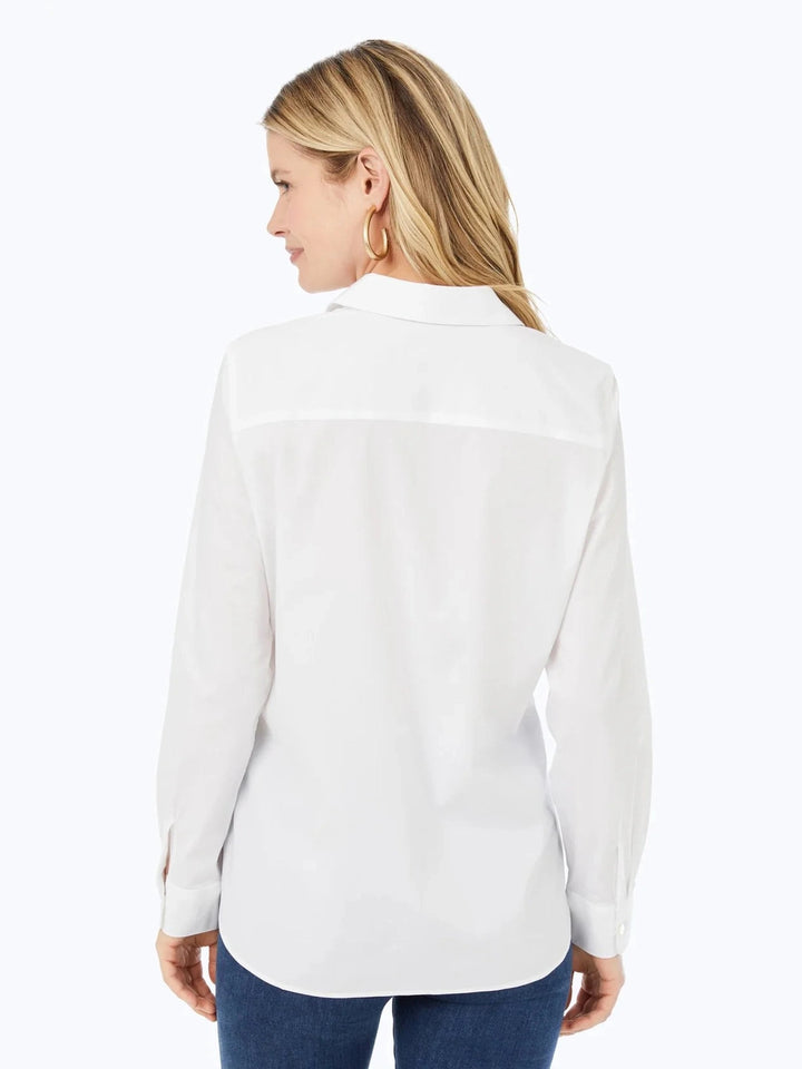 Foxcroft Kylie No Iron Long Sleeve Shirt