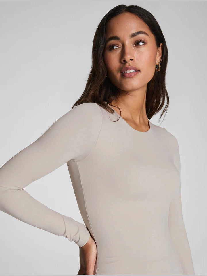 Spanx Smoothing Jersey LS Top