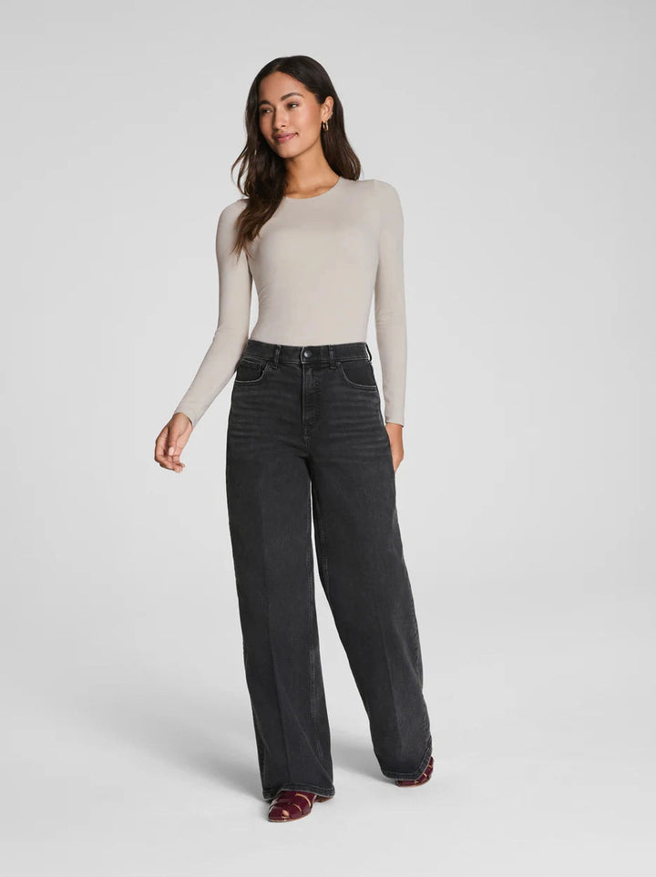 Spanx Smoothing Jersey LS Top