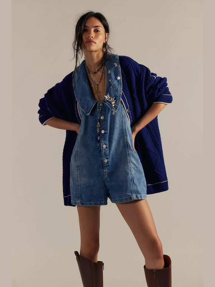 Free People Dover Playsuit