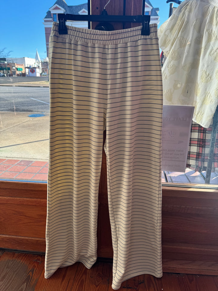 Fleece Stripe Pants