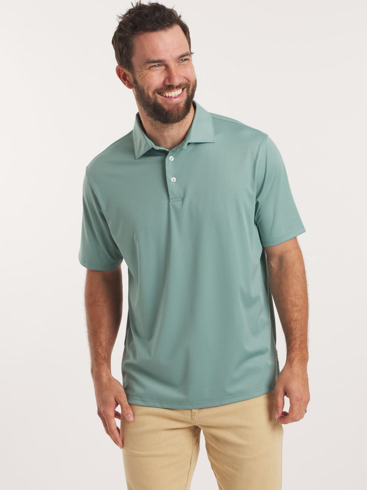 Ballycastle Performance Polo - Seafoam
