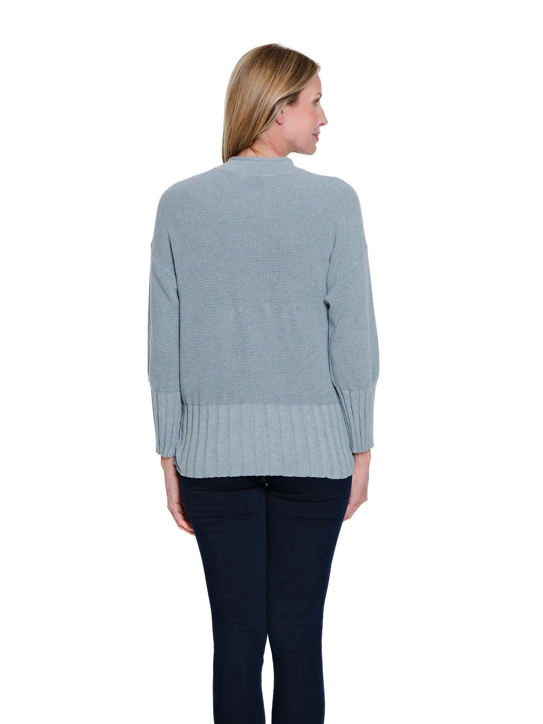 Multiples Button Front Sweater Cardigan