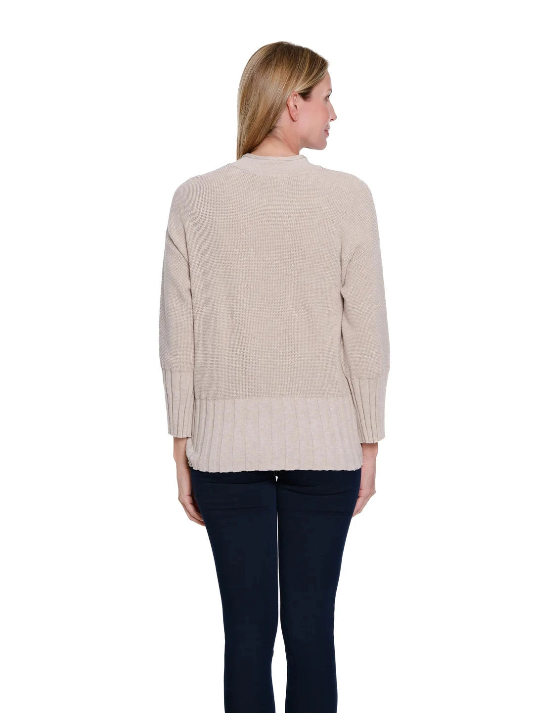 Multiples Button Front Sweater Cardigan