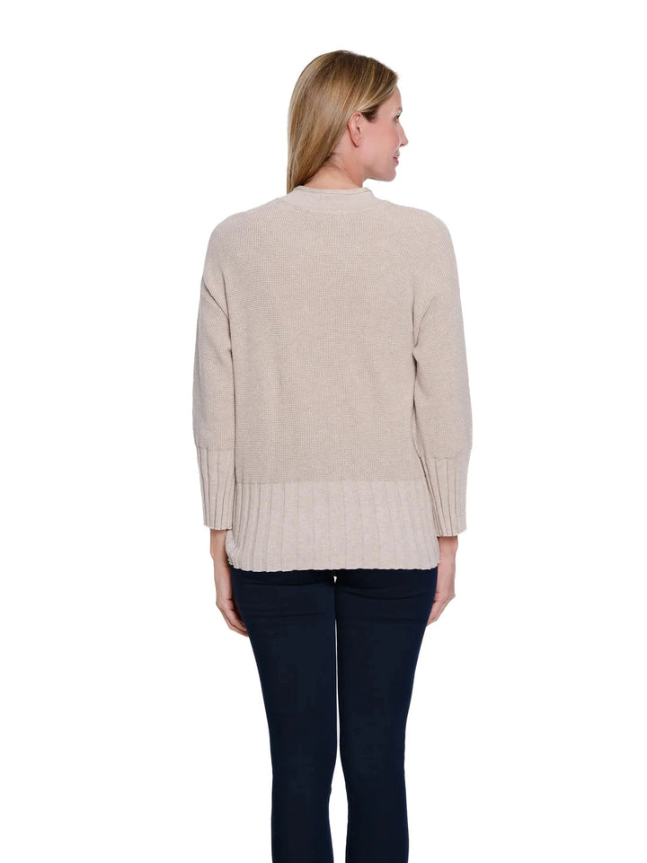 Multiples Button Front Sweater Cardigan