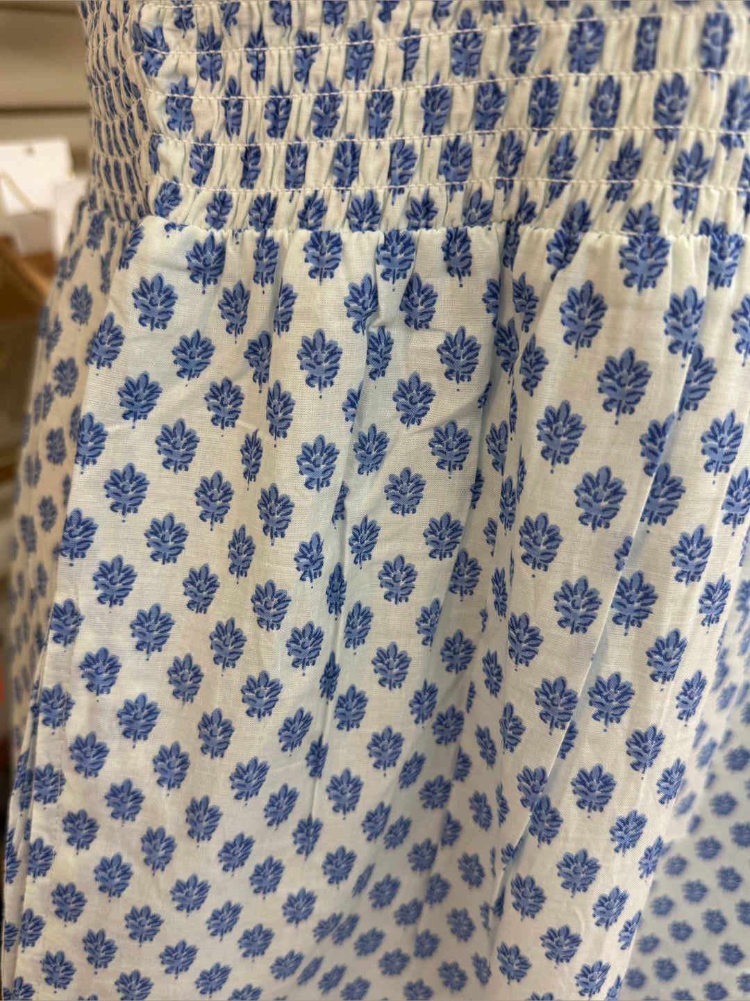 Blue Willow Midi Dress