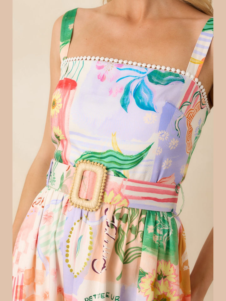Cassandra Midi Dress - High Societea