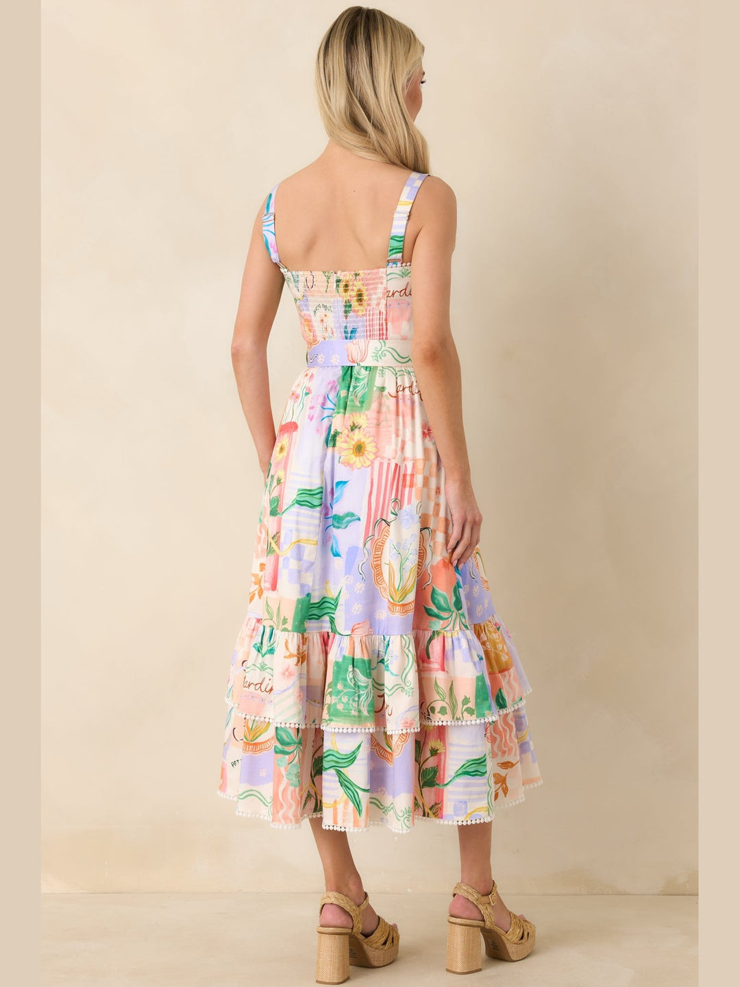 Cassandra Midi Dress - High Societea