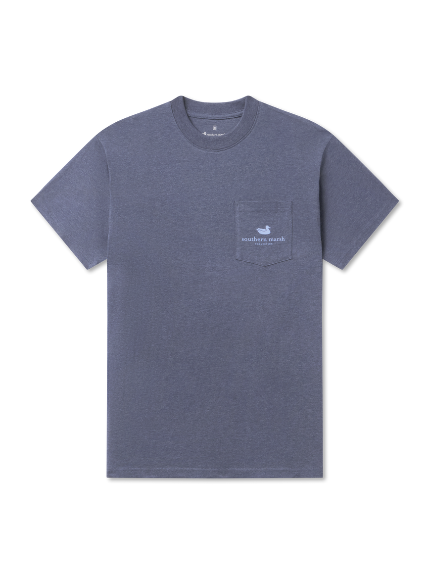 Southern Marsh Tee Branding - Mercantile - Washed Navy