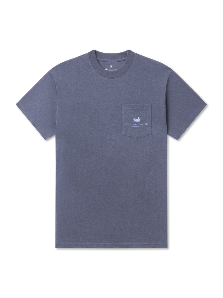 Southern Marsh Tee Branding - Mercantile - Washed Navy