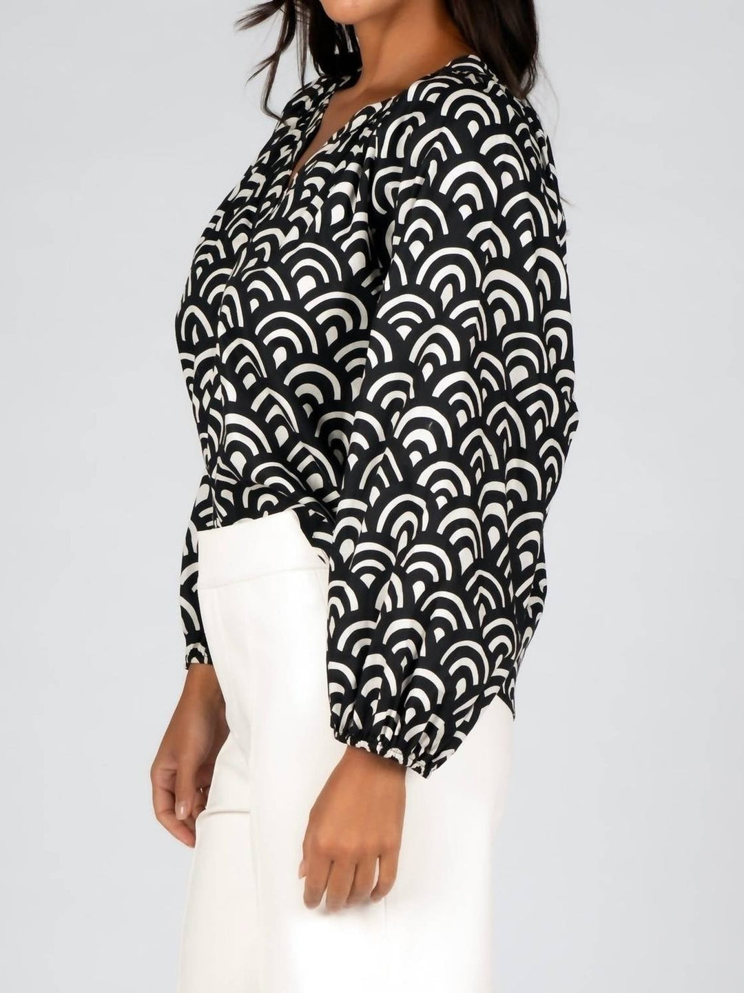 Sincerely Ours Blakely Top - Midnight Fan