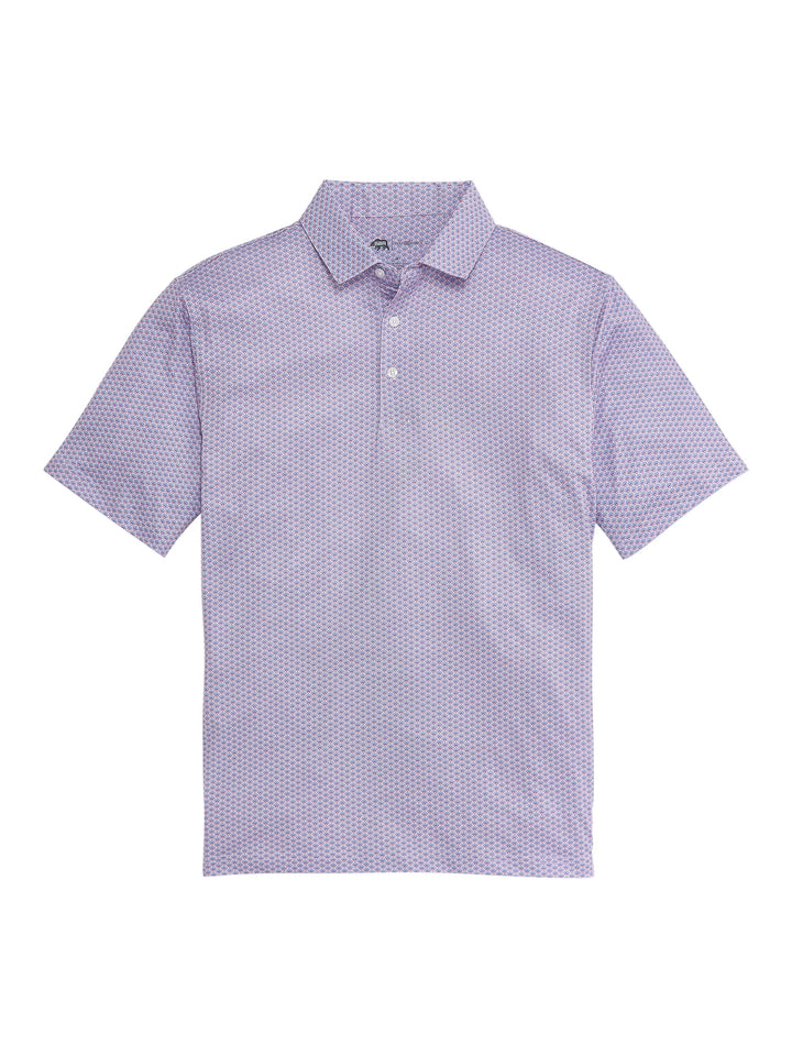 Onward Reserve Home Team Printed Performance Polo - Sky