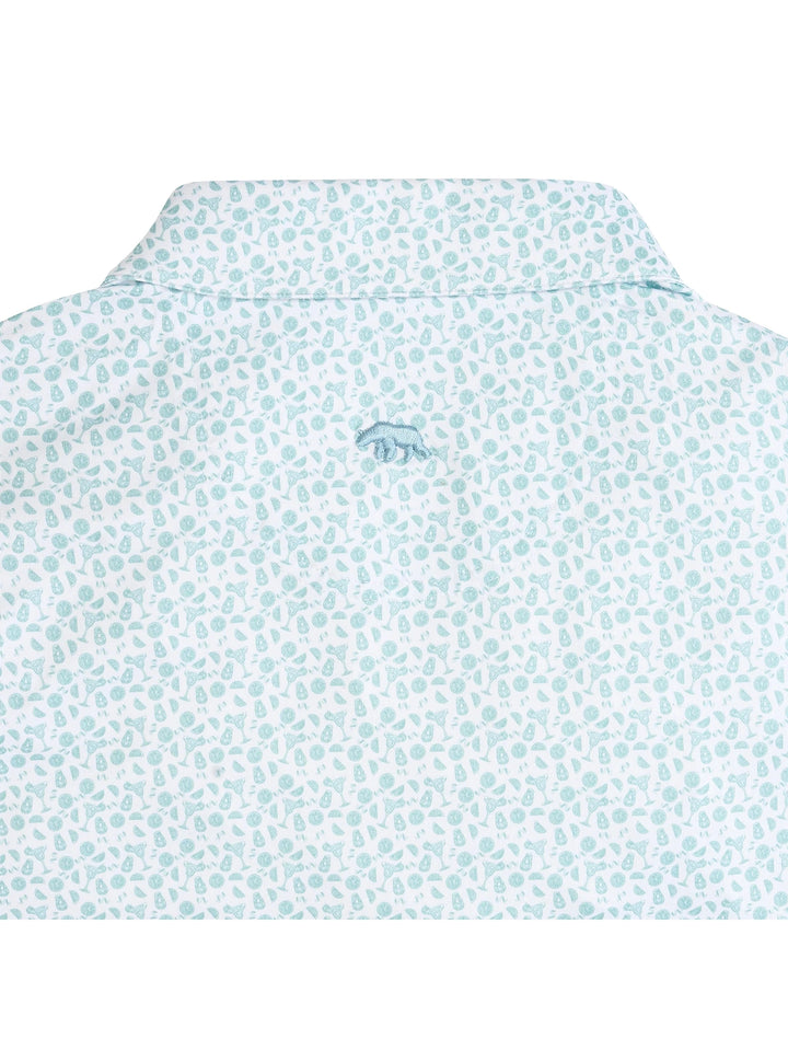 Onward Reserve Rita Printed Performance Polo -  Aquifer