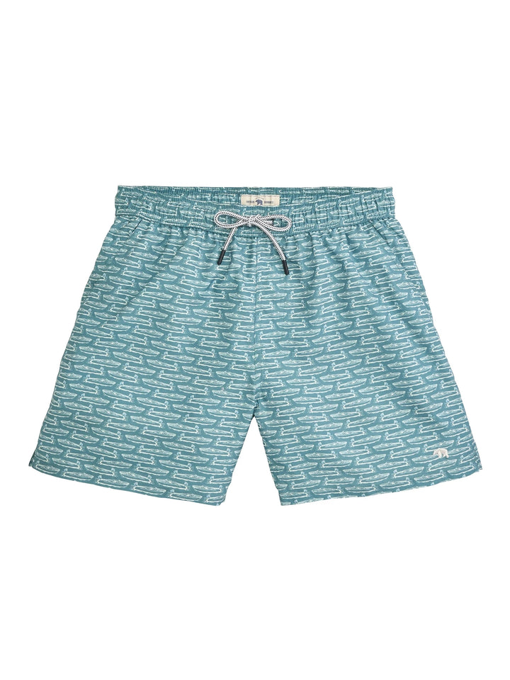 Onward Reserve Float Your Boat Swim Trunk - Myrtle