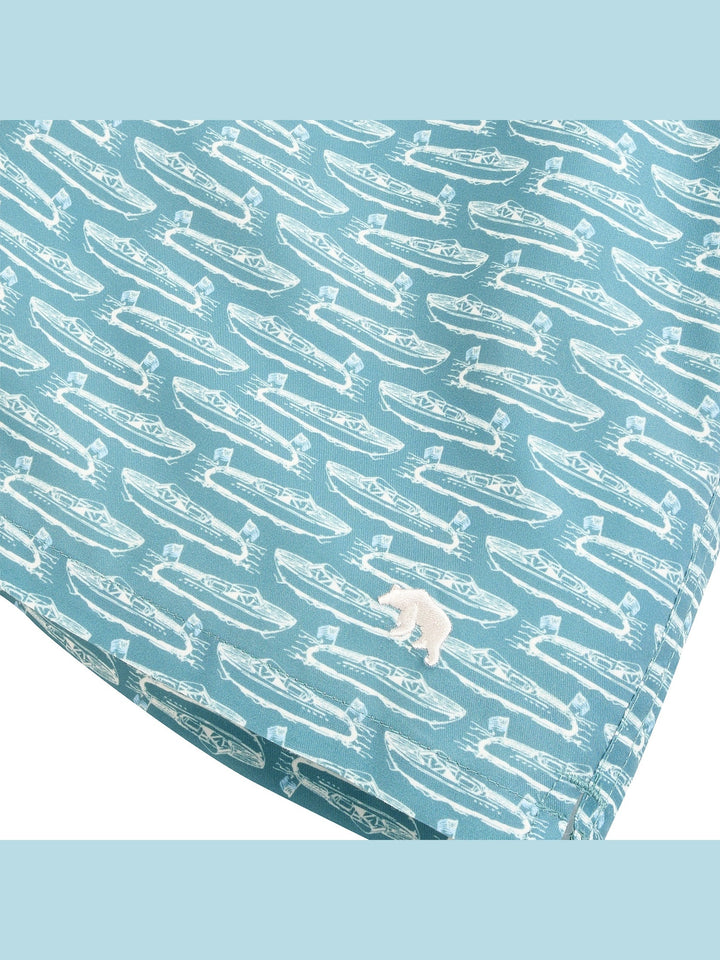 Onward Reserve Float Your Boat Swim Trunk - Myrtle