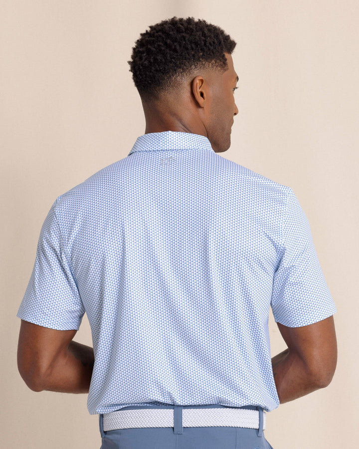 Southern Tide Driver On The Ball Polo- Blue Lolite