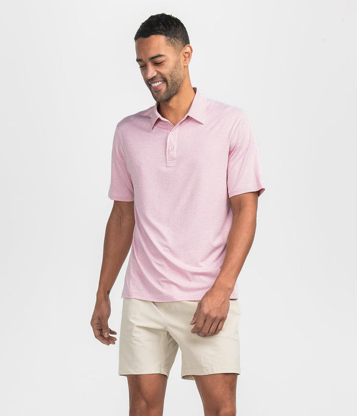 Soutern Shirt Heather Madison Stripe Polo