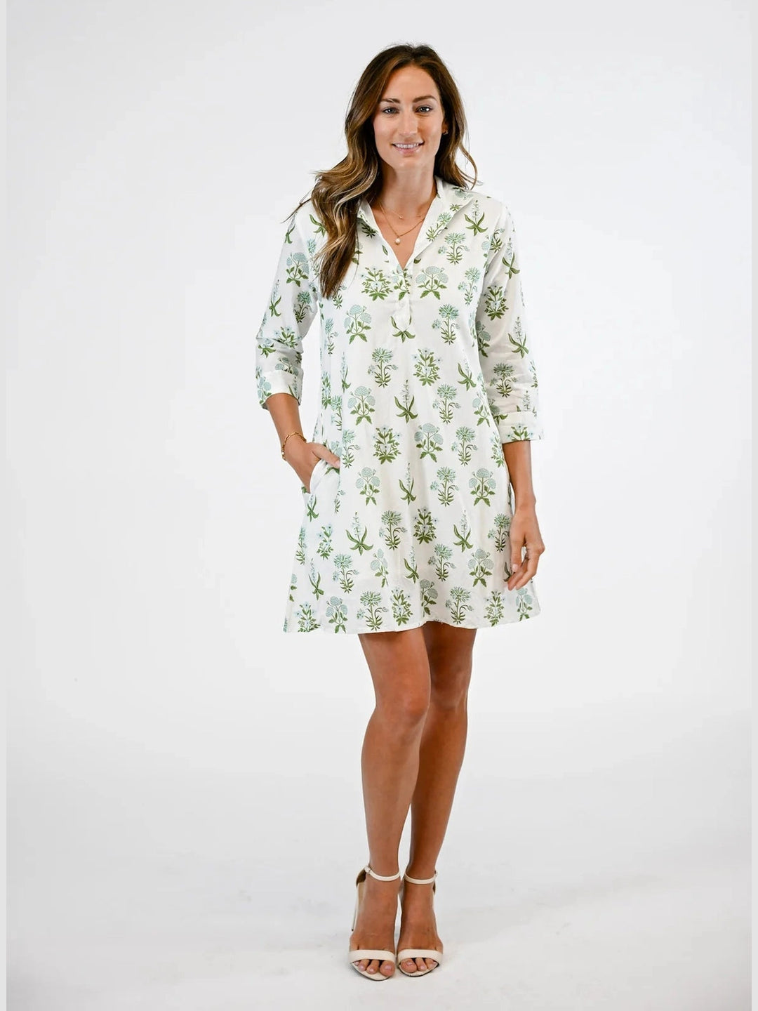 Victoria Dunn Sully Mandarin Dress - Wildflower